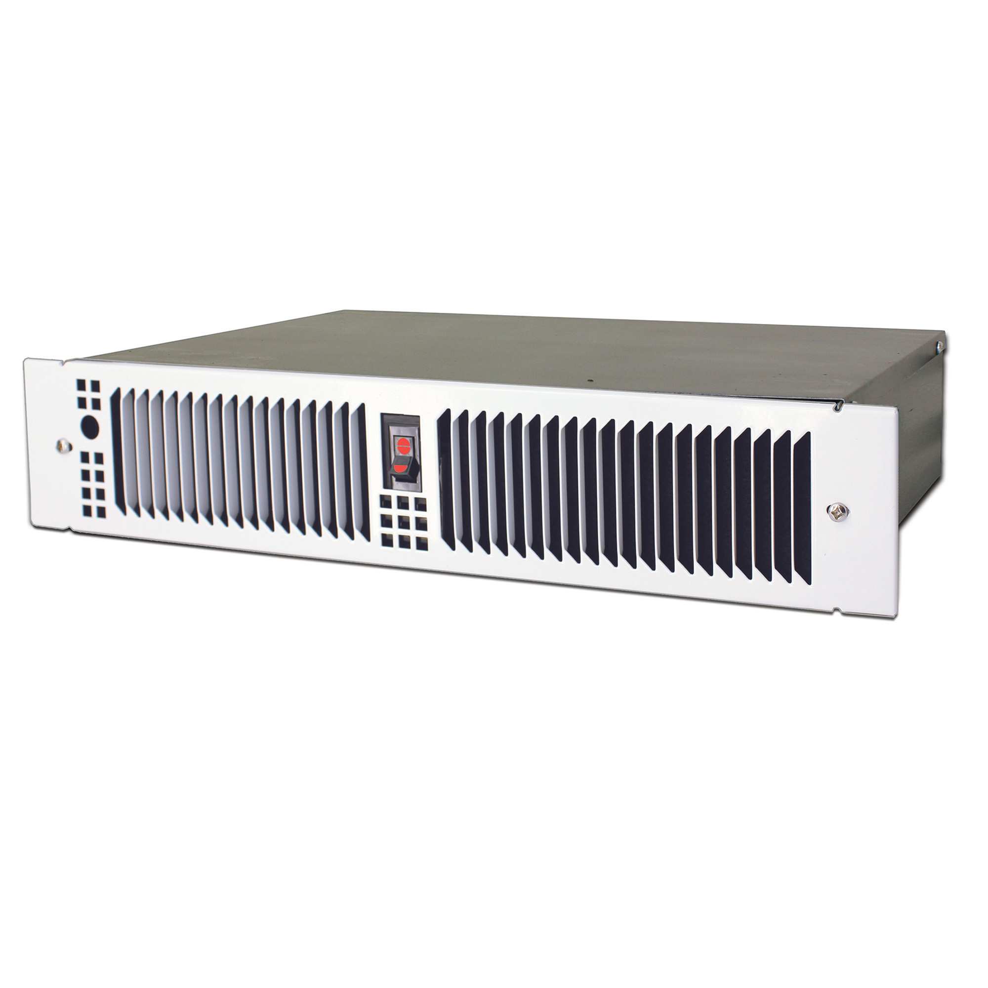 King Electric, KTW Horizontal/Vertial Kickspace Heater 120V 1500W, Heat Output 5118 Btu/hour, Heating Capability 150 ft², Fuel Type Electric, Model# KTW1215-HLS-RG-W